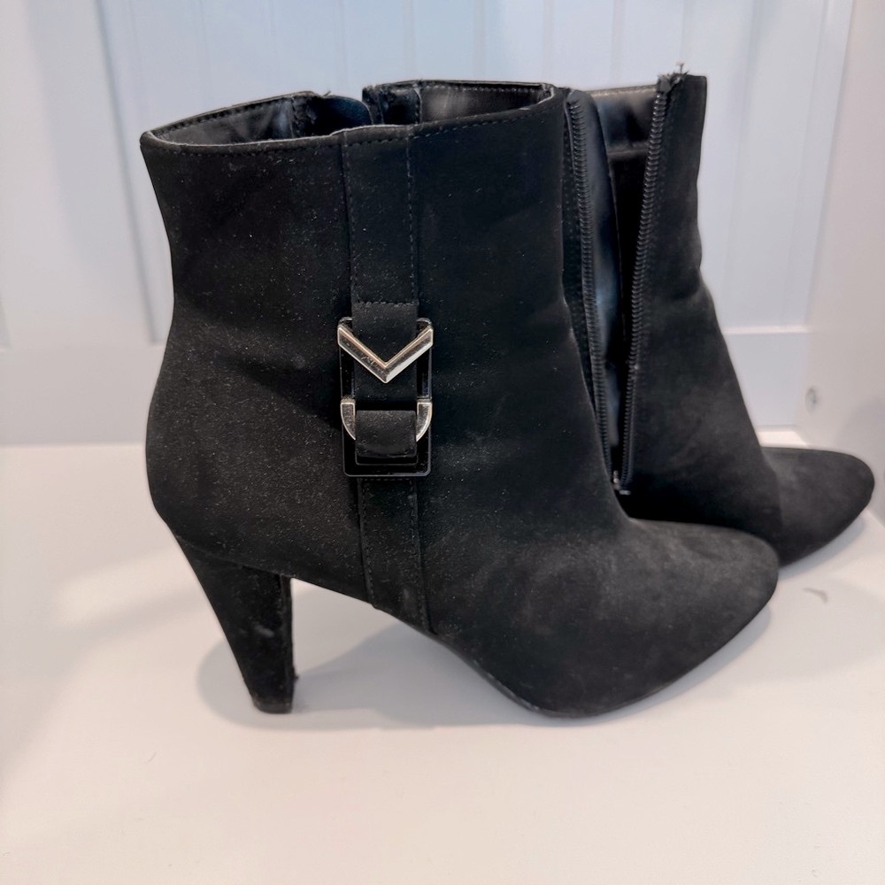 Impo Black Ankle Boots size 6.5